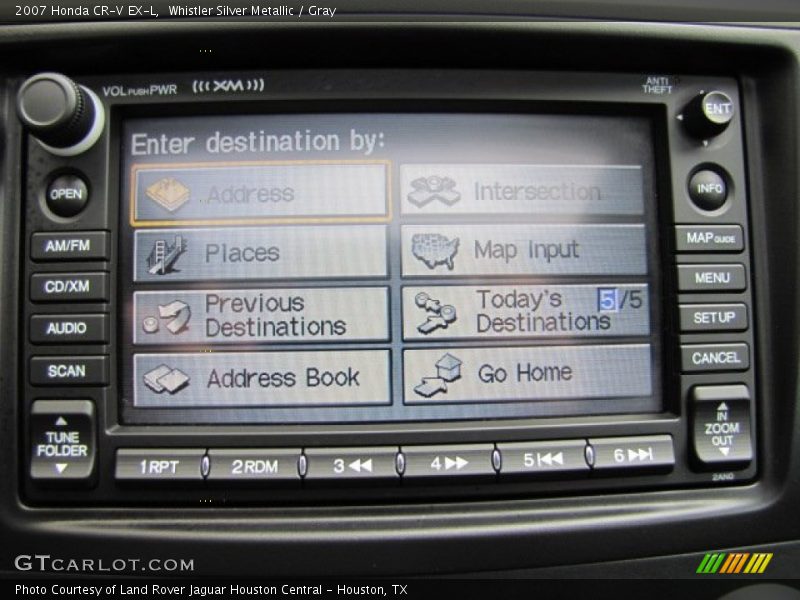 Whistler Silver Metallic / Gray 2007 Honda CR-V EX-L