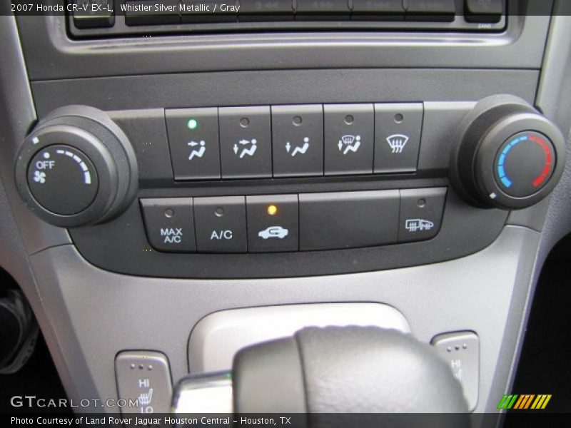 Whistler Silver Metallic / Gray 2007 Honda CR-V EX-L