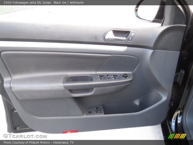 Black Uni / Anthracite 2009 Volkswagen Jetta SEL Sedan