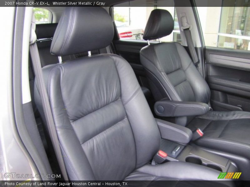 Whistler Silver Metallic / Gray 2007 Honda CR-V EX-L