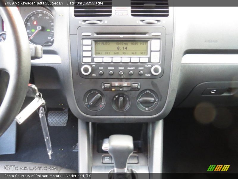 Black Uni / Anthracite 2009 Volkswagen Jetta SEL Sedan