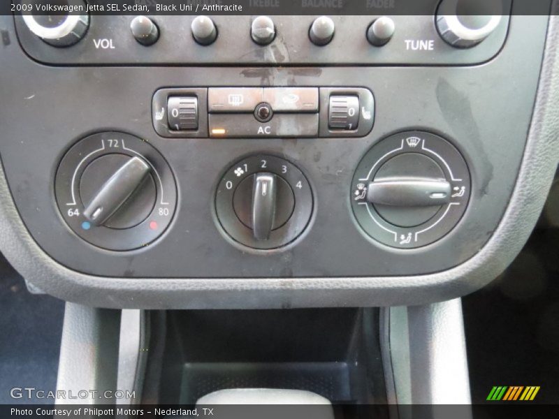 Black Uni / Anthracite 2009 Volkswagen Jetta SEL Sedan