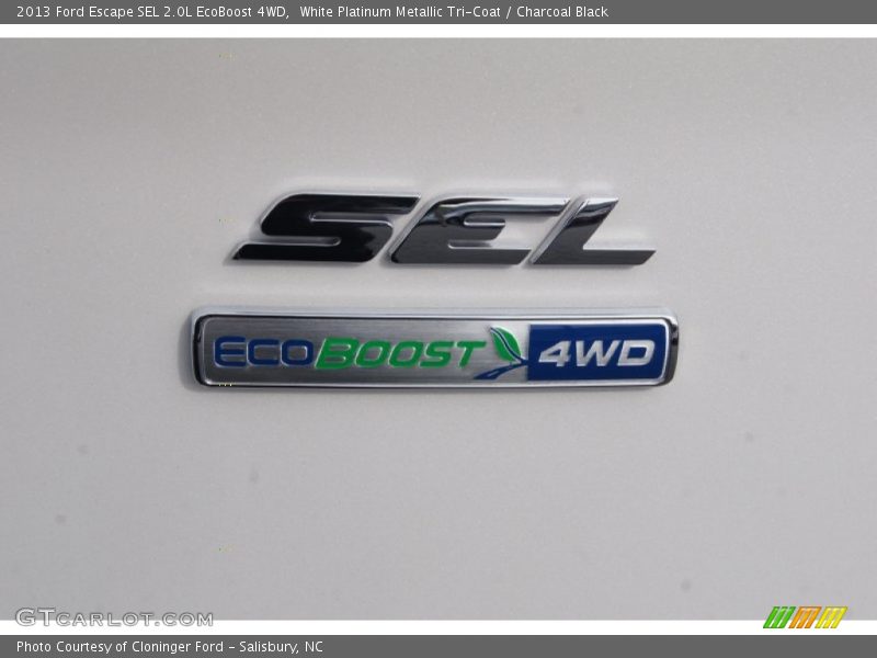 SEL EcoBoost 4WD - 2013 Ford Escape SEL 2.0L EcoBoost 4WD