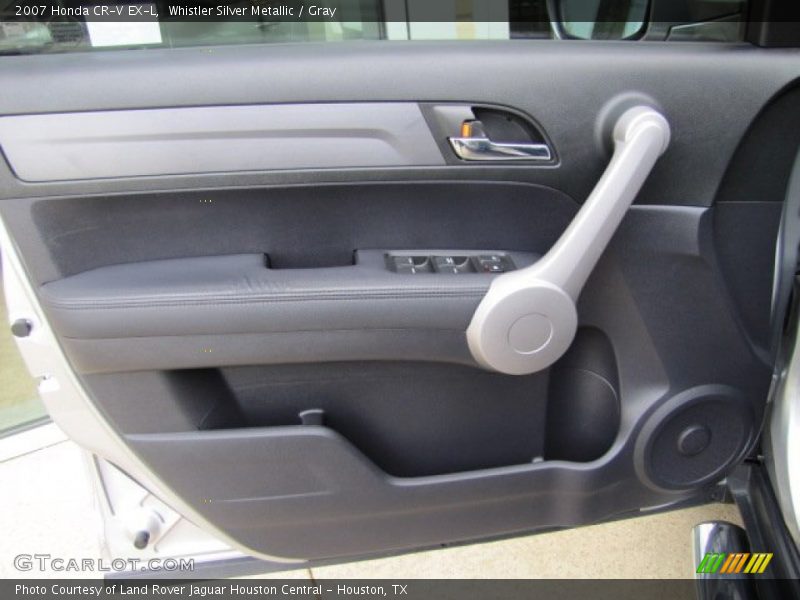 Whistler Silver Metallic / Gray 2007 Honda CR-V EX-L