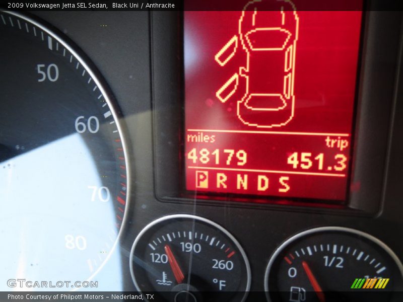 Black Uni / Anthracite 2009 Volkswagen Jetta SEL Sedan