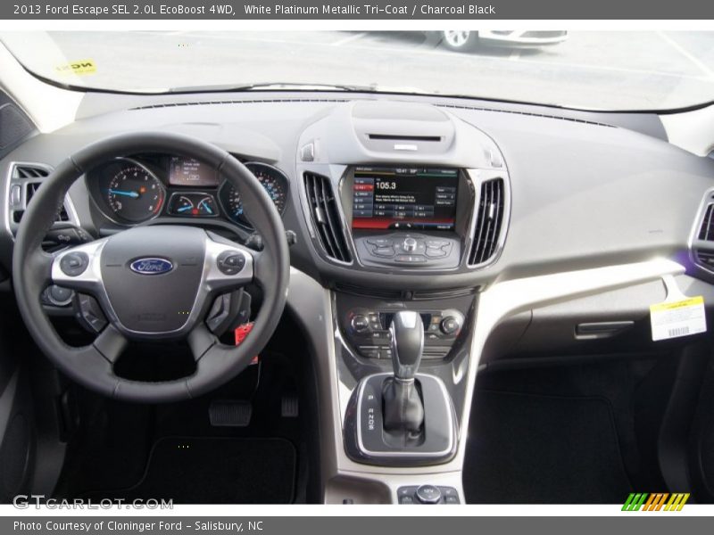 Dashboard of 2013 Escape SEL 2.0L EcoBoost 4WD