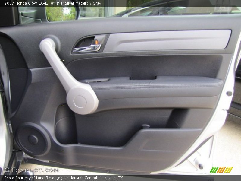 Whistler Silver Metallic / Gray 2007 Honda CR-V EX-L
