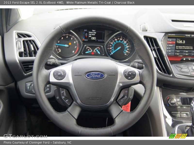  2013 Escape SEL 2.0L EcoBoost 4WD Steering Wheel