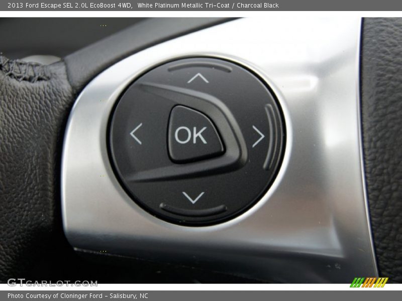 Controls of 2013 Escape SEL 2.0L EcoBoost 4WD