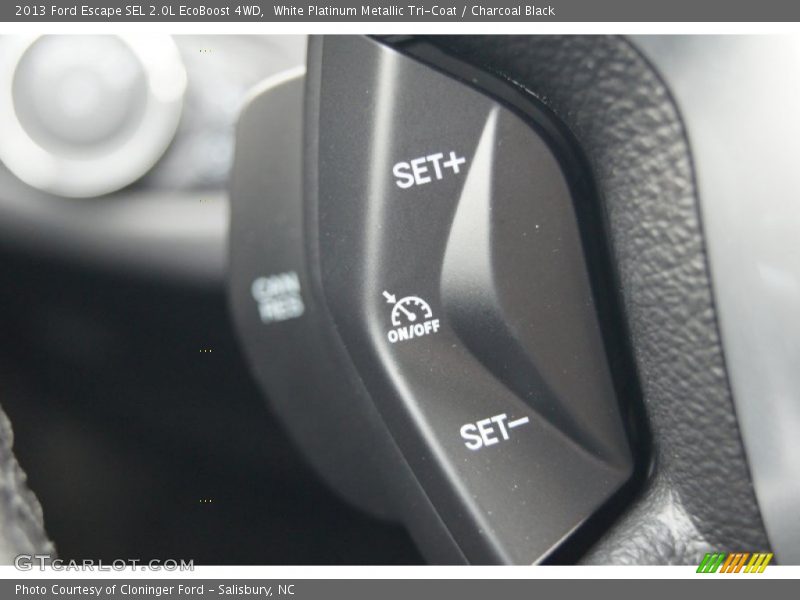 Controls of 2013 Escape SEL 2.0L EcoBoost 4WD