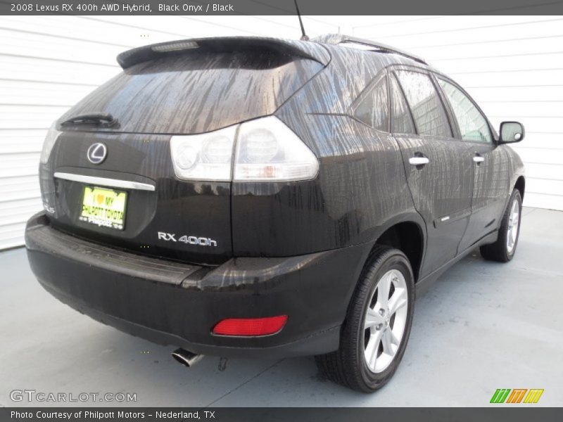 Black Onyx / Black 2008 Lexus RX 400h AWD Hybrid