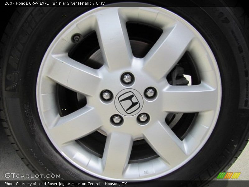 Whistler Silver Metallic / Gray 2007 Honda CR-V EX-L