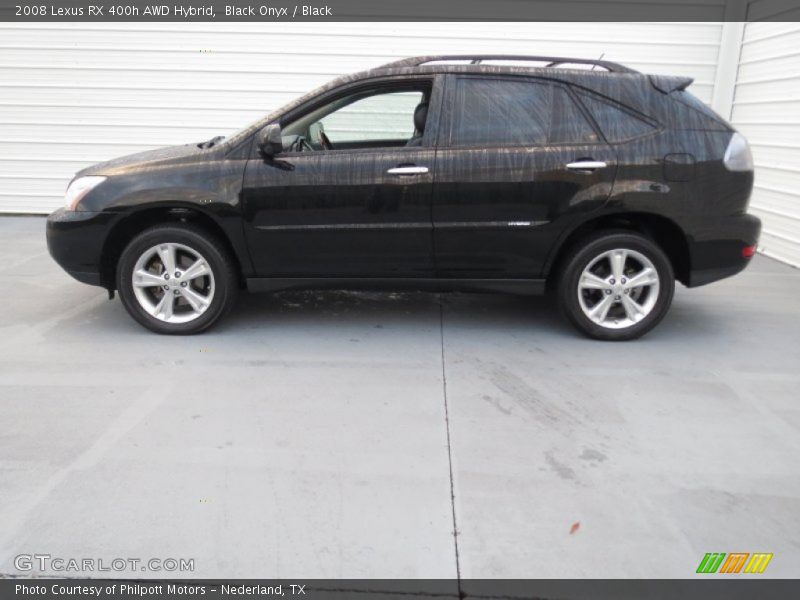 Black Onyx / Black 2008 Lexus RX 400h AWD Hybrid