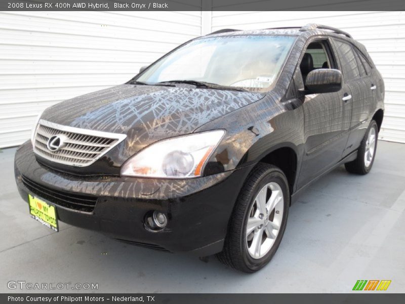 Black Onyx / Black 2008 Lexus RX 400h AWD Hybrid