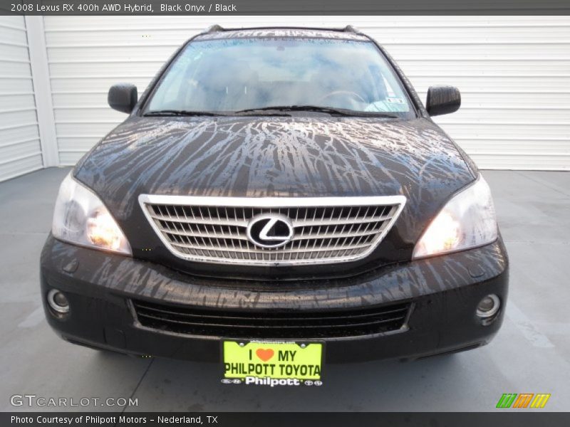 Black Onyx / Black 2008 Lexus RX 400h AWD Hybrid