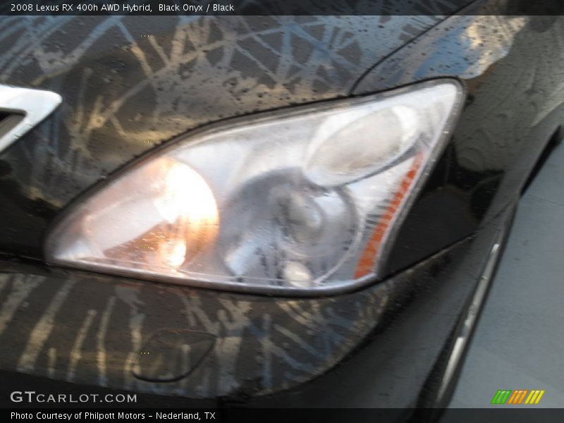 Black Onyx / Black 2008 Lexus RX 400h AWD Hybrid