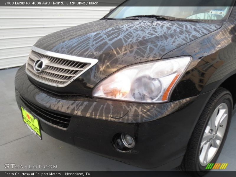 Black Onyx / Black 2008 Lexus RX 400h AWD Hybrid