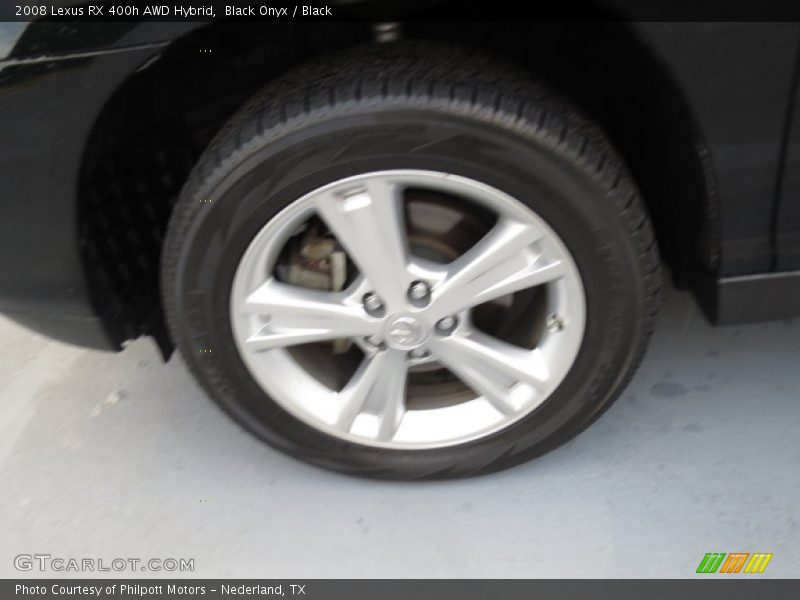 Black Onyx / Black 2008 Lexus RX 400h AWD Hybrid