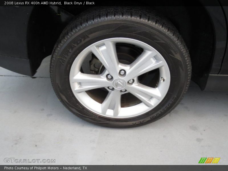 Black Onyx / Black 2008 Lexus RX 400h AWD Hybrid