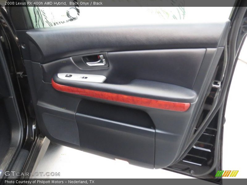 Black Onyx / Black 2008 Lexus RX 400h AWD Hybrid