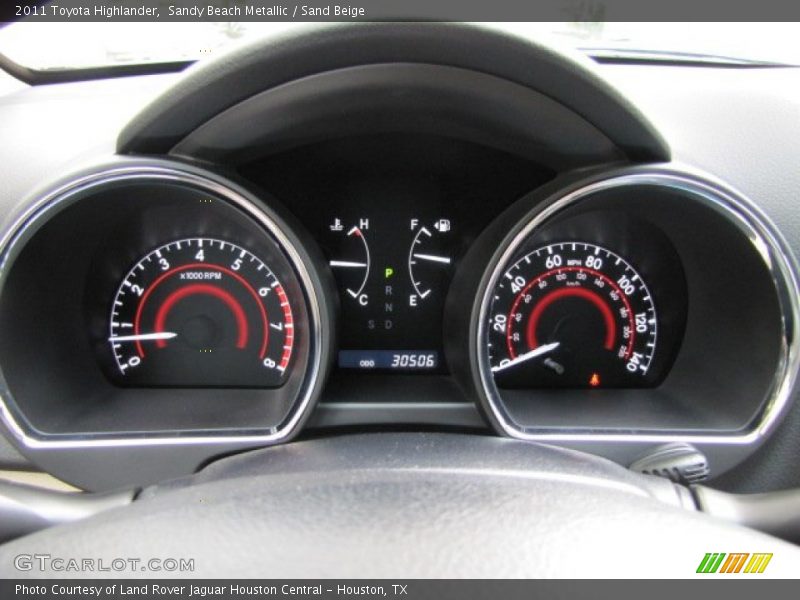 Sandy Beach Metallic / Sand Beige 2011 Toyota Highlander