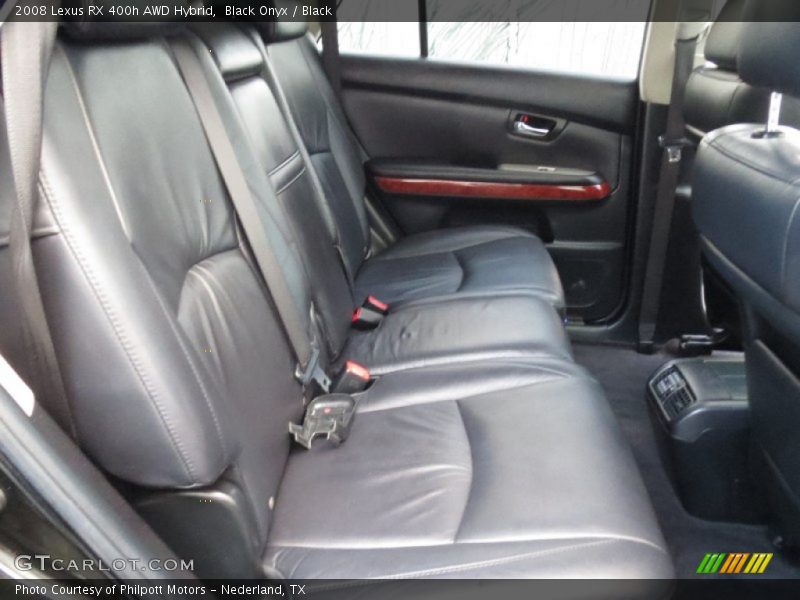 Black Onyx / Black 2008 Lexus RX 400h AWD Hybrid