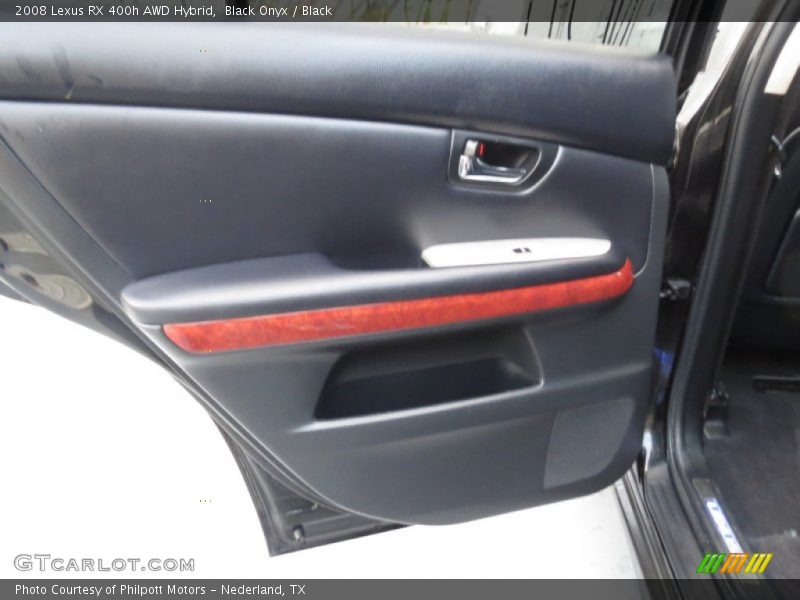Black Onyx / Black 2008 Lexus RX 400h AWD Hybrid