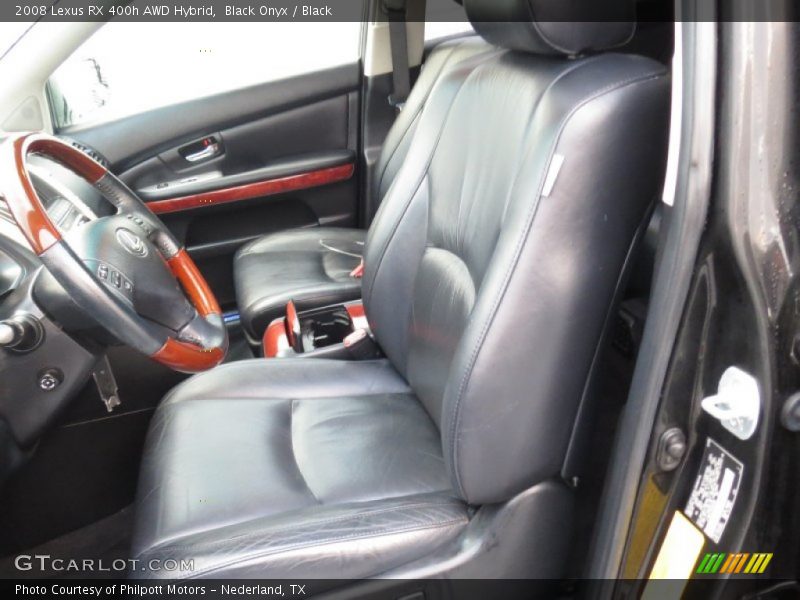 Black Onyx / Black 2008 Lexus RX 400h AWD Hybrid