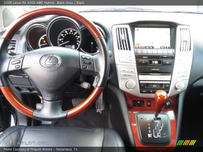 Black Onyx / Black 2008 Lexus RX 400h AWD Hybrid