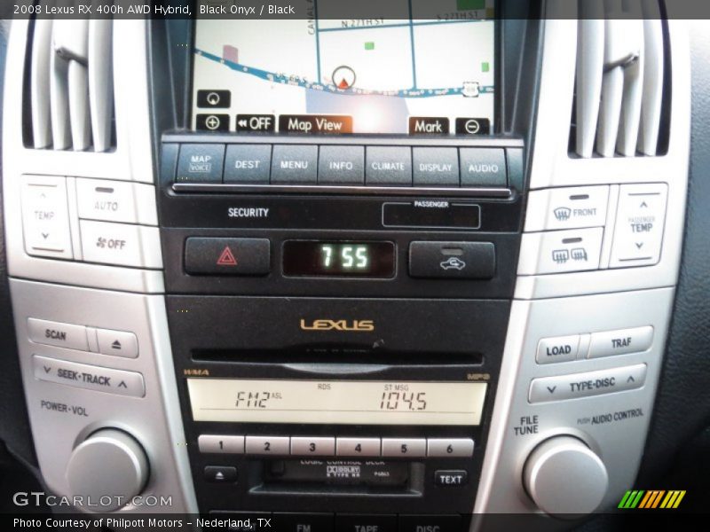 Black Onyx / Black 2008 Lexus RX 400h AWD Hybrid