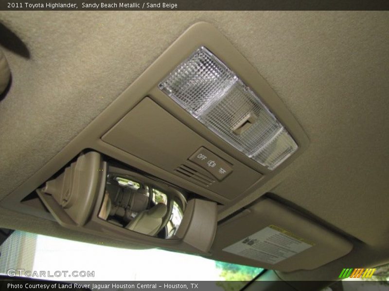 Sandy Beach Metallic / Sand Beige 2011 Toyota Highlander