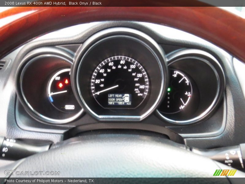 Black Onyx / Black 2008 Lexus RX 400h AWD Hybrid