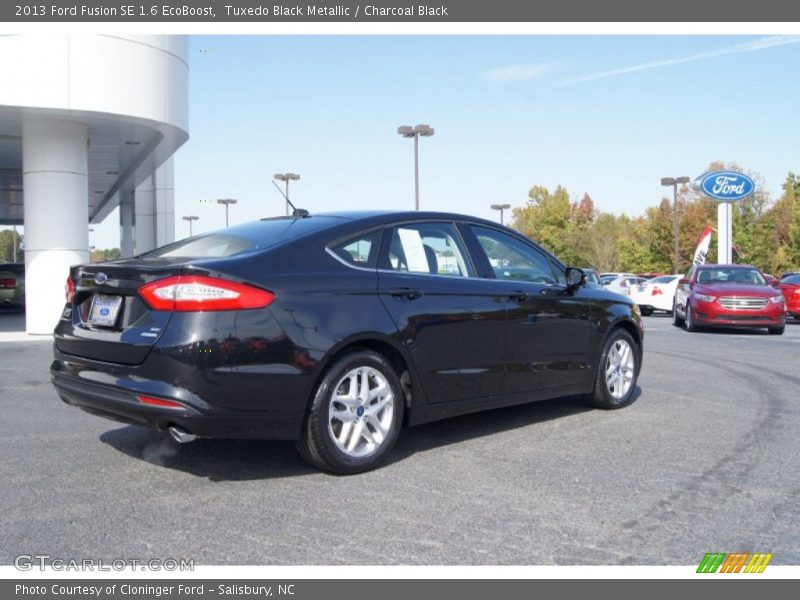 Tuxedo Black Metallic / Charcoal Black 2013 Ford Fusion SE 1.6 EcoBoost