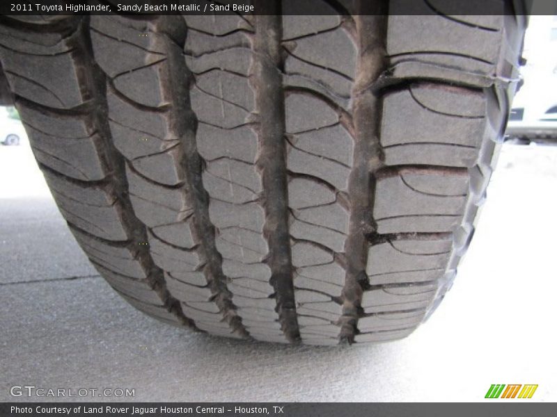 Sandy Beach Metallic / Sand Beige 2011 Toyota Highlander