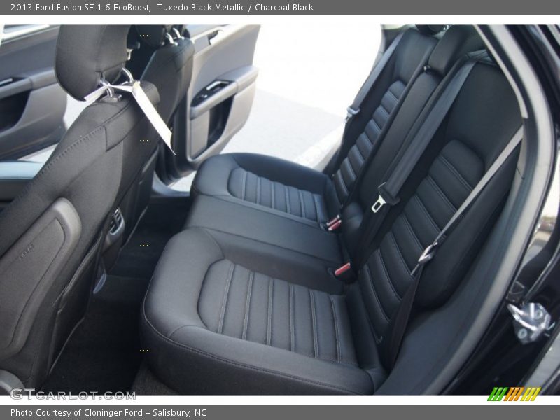 Rear Seat of 2013 Fusion SE 1.6 EcoBoost