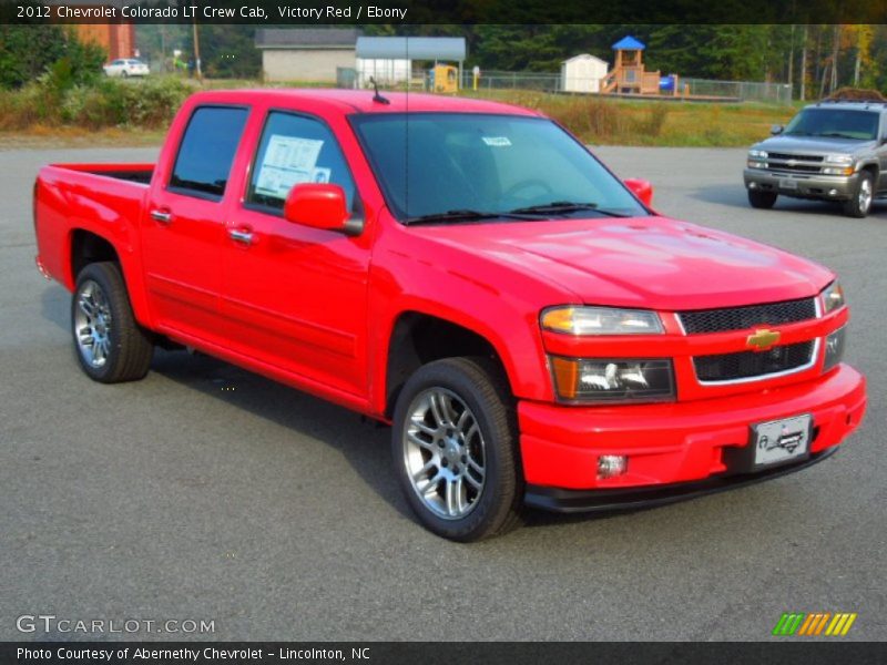 Victory Red / Ebony 2012 Chevrolet Colorado LT Crew Cab