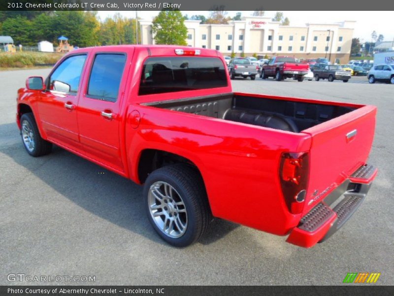 Victory Red / Ebony 2012 Chevrolet Colorado LT Crew Cab