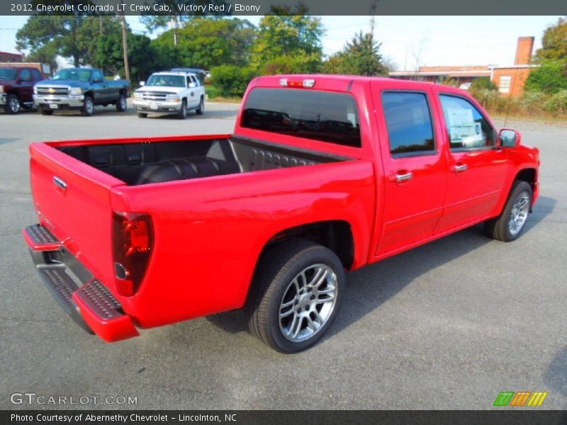 Victory Red / Ebony 2012 Chevrolet Colorado LT Crew Cab