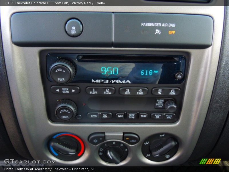 Victory Red / Ebony 2012 Chevrolet Colorado LT Crew Cab