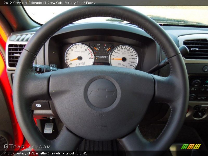 Victory Red / Ebony 2012 Chevrolet Colorado LT Crew Cab