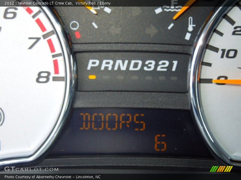 Victory Red / Ebony 2012 Chevrolet Colorado LT Crew Cab
