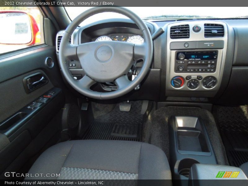 Victory Red / Ebony 2012 Chevrolet Colorado LT Crew Cab