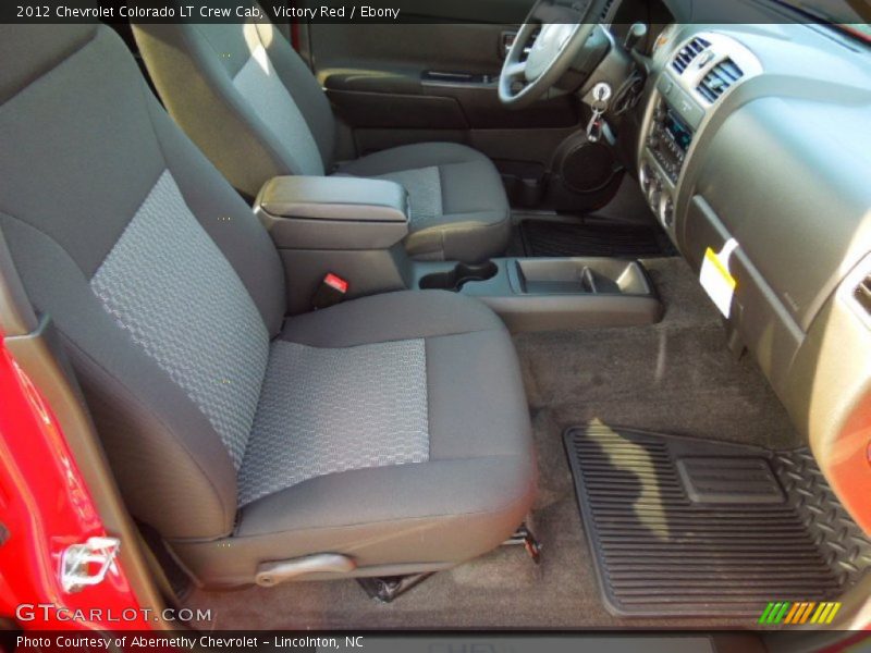 Victory Red / Ebony 2012 Chevrolet Colorado LT Crew Cab