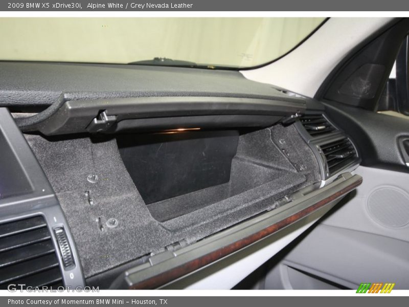 Alpine White / Grey Nevada Leather 2009 BMW X5 xDrive30i