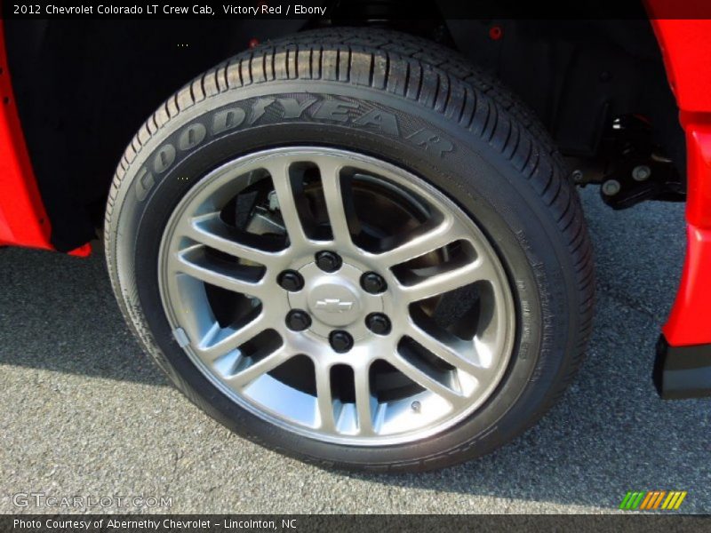 Victory Red / Ebony 2012 Chevrolet Colorado LT Crew Cab