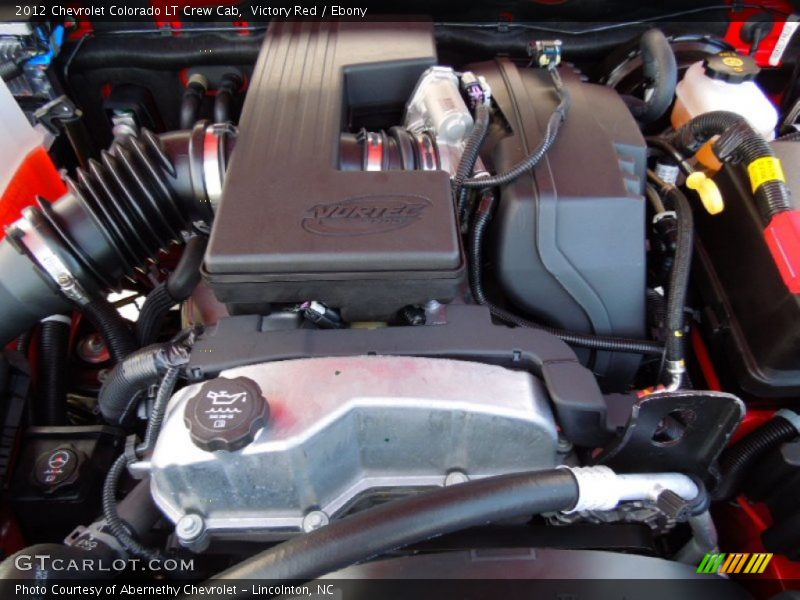 Victory Red / Ebony 2012 Chevrolet Colorado LT Crew Cab