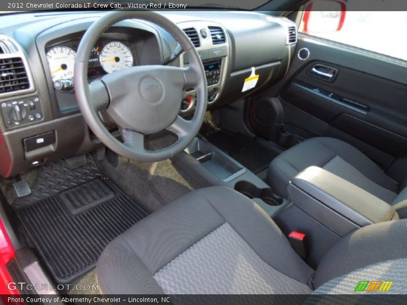 Victory Red / Ebony 2012 Chevrolet Colorado LT Crew Cab