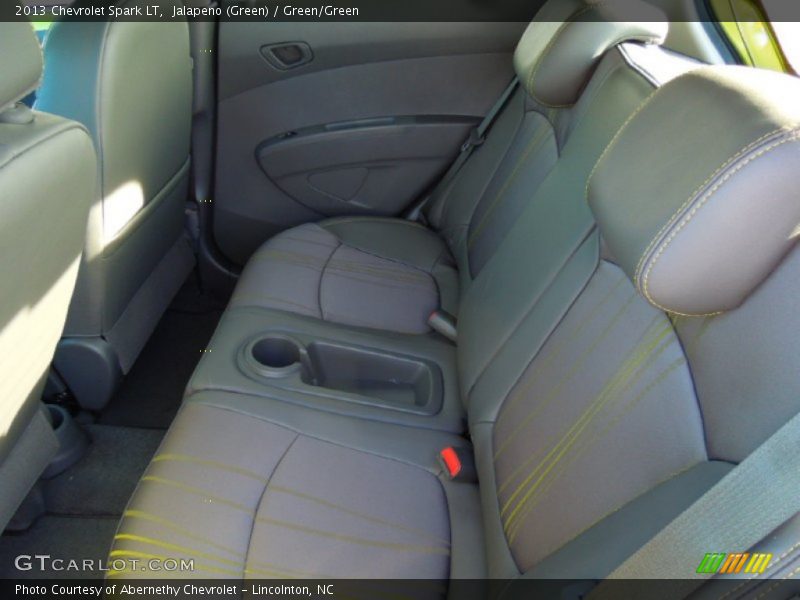 Rear Seat of 2013 Spark LT