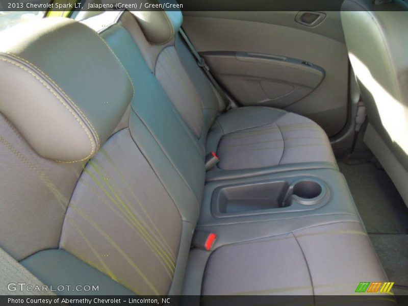 Rear Seat of 2013 Spark LT