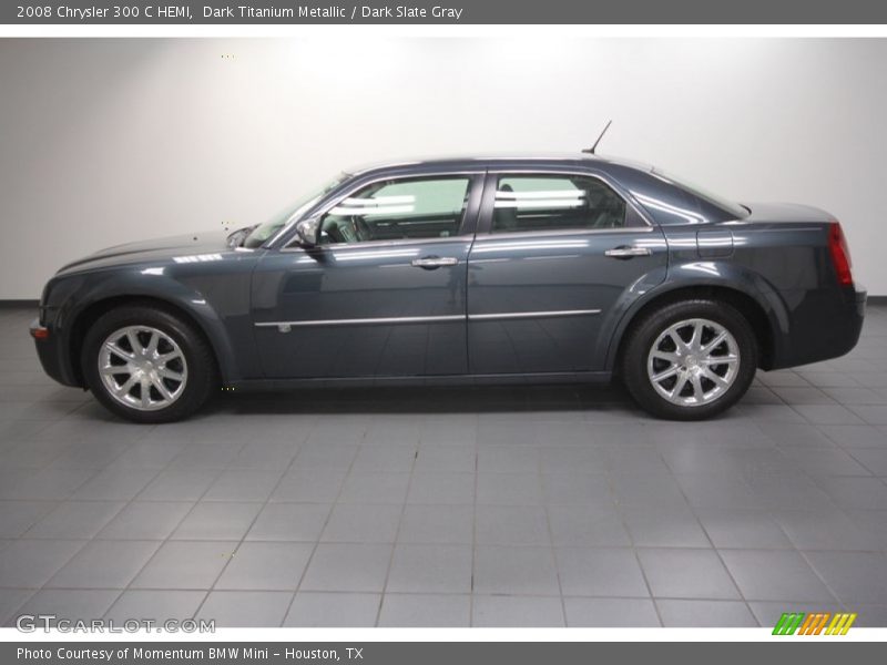 Dark Titanium Metallic / Dark Slate Gray 2008 Chrysler 300 C HEMI